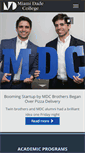 Mobile Screenshot of mdc.edu