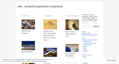 Desktop Screenshot of mdc.arq.br